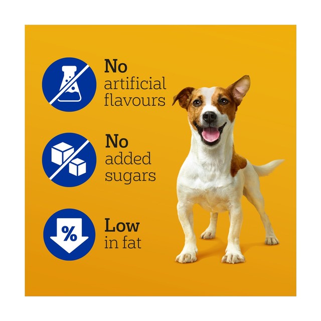Pedigree Dentastix chicken dog dental treats 68g, imported from the UK