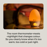 Tommee Tippee Gro Egg 2 night light and digital room thermometer (British brand)