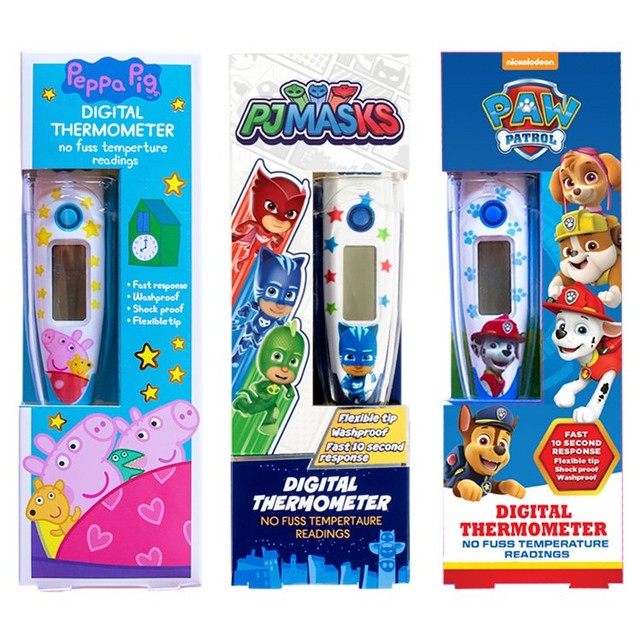 Jellyworks Paw Patrol digital thermometer, imported from the UK