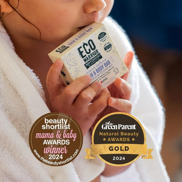 Little Soap Company Eco Warrior Baby & Child Relaxing Bedtime Hair & Body Soap Bar 50g - British product