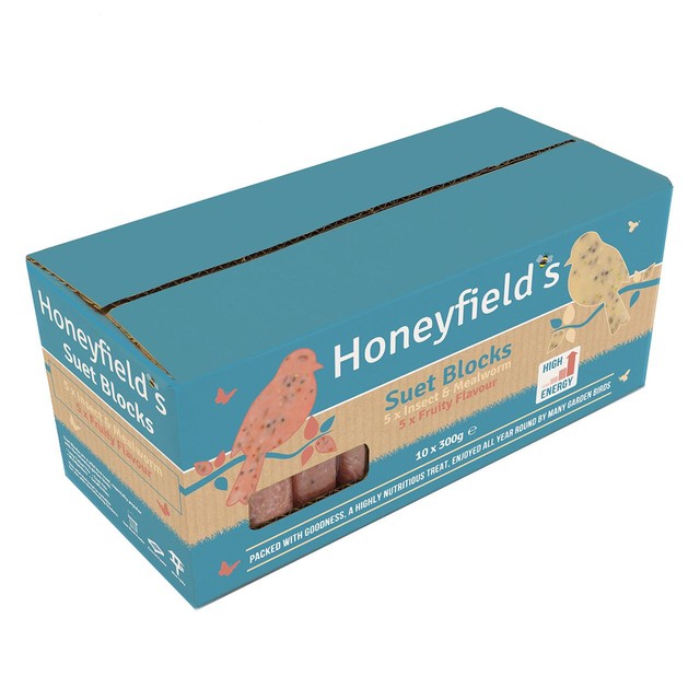 Honeyfield's Suet Block 300g wild bird treat, UK version