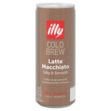illy Latte Macchiato Cold Brew Coffee 250ml, UK version
