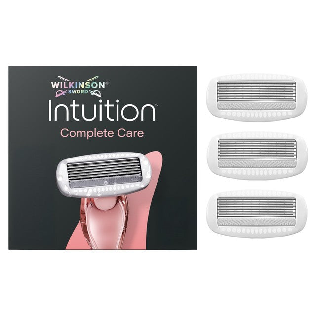 Wilkinson Sword Intuition Complete razor blades 3-pack (British brand)