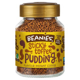 Beanies Sticky Toffee Pudding instant coffee 50g jar - British product