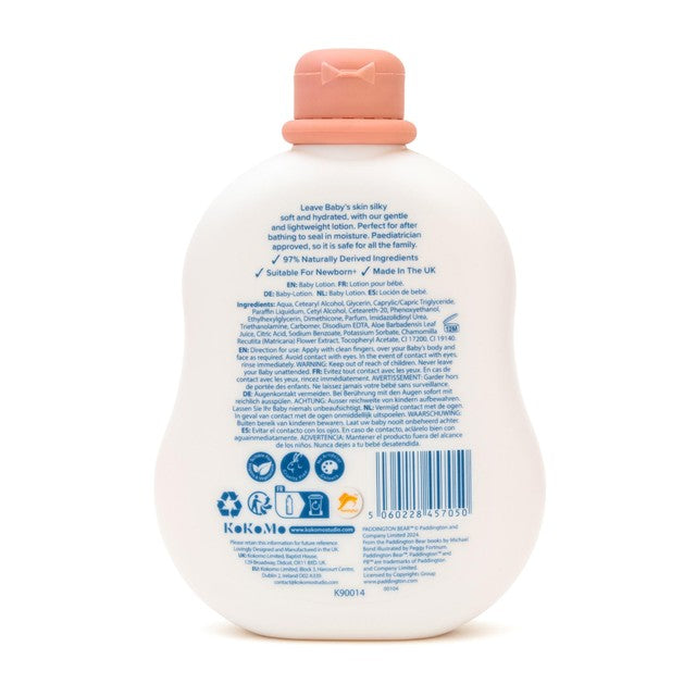 Kokomo Paddington baby lotion 250ml, imported from the UK
