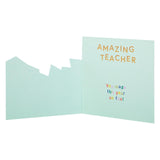 M&S Amazing Teacher Thank You Card 15x15cm, imported from the UK