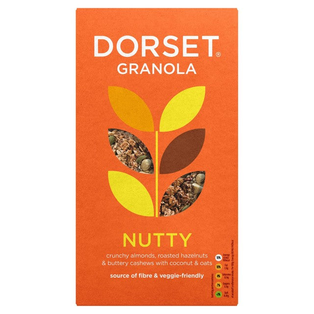 Dorset Cereals nutty granola breakfast cereal 450g - British product