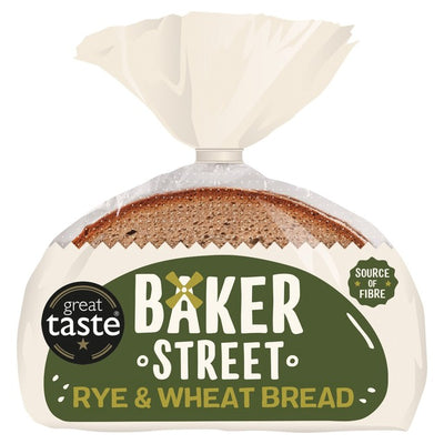 M&S Baker Street Sliced Rye Bread with Wheat 500g- Buy online at McGrocer