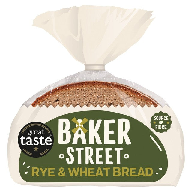 Baker Street Rye and Wheat Bread 500g - British product