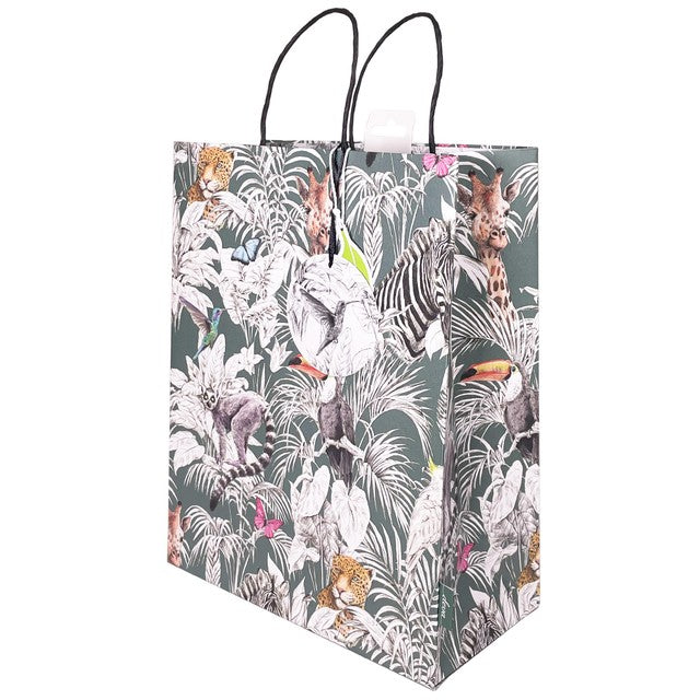 Deva Designs Tropical Animals Large Gift Bag (British brand)