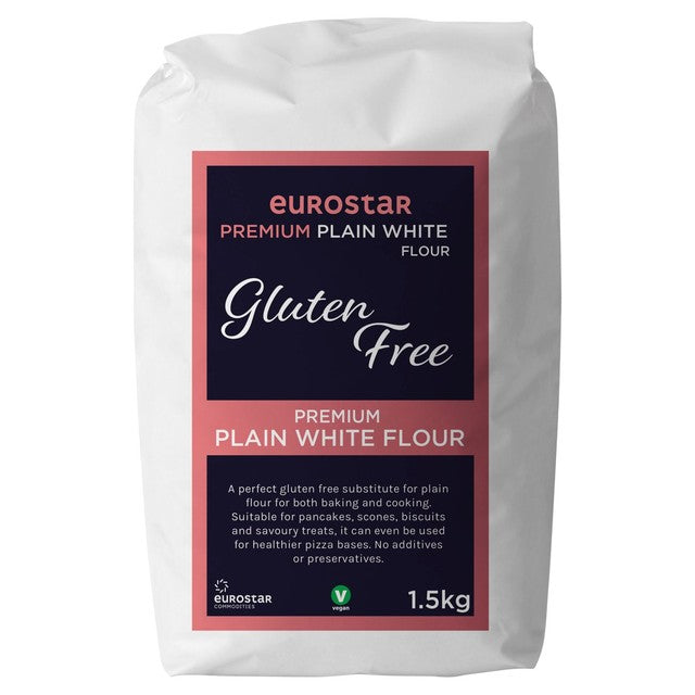 Eurostar Gluten Free Plain Flour 1500g - British product