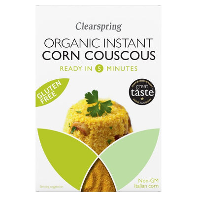 M&S Clearspring Organic Gluten Free Corn Couscous 200g- Buy online at McGrocer