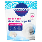 Ecozone Elite All-in-One Dishwasher Capsules 25 pack - British product