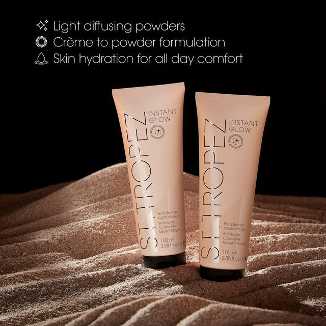 St Tropez body bronzer Medium 100ml (British brand)