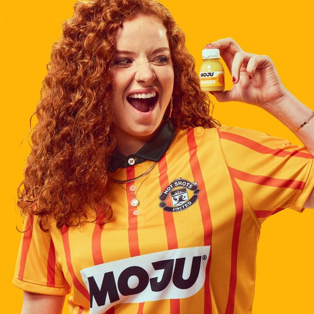 Moju Ginger Vitality Shot 60ml, imported from the UK