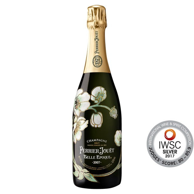 Perrier Jouet Belle Epoque Vintage champagne 75cl, imported from the UK
