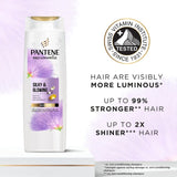 Pantene Silky and Glowing Shampoo 400ml, imported from the UK