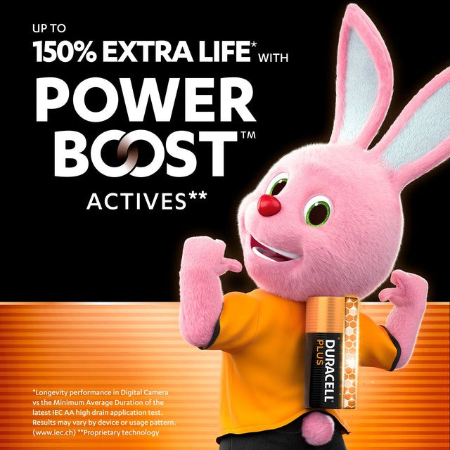 Duracell AA battery pack 8 pack - British product