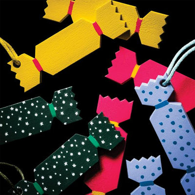 Sainsburys Sainsburys Home Wooden Christmas Crackers Present Toppers 8pk- Buy online at McGrocer