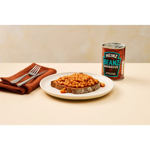 Heinz Baked Beans Barbecue Sauce 390g, UK version
