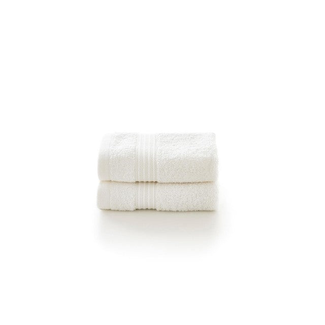 Deyongs Face Cloths White 2pk - British product