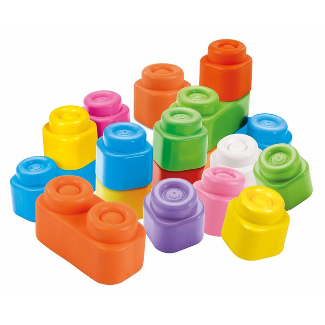 Clementoni Soft Clemmy blocks 20 pack - British product