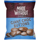 M&S Made Without Dairy giant choc buttons bag, UK version