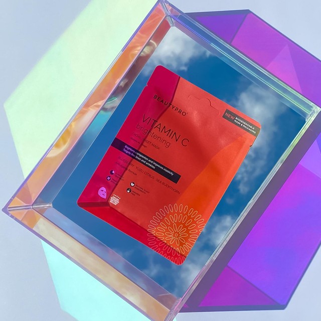 Beauty Pro Vitamin C Brightening sheet mask - British product