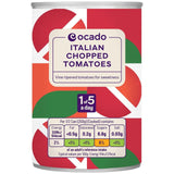 Ocado Italian chopped tomatoes 400g, imported from the UK