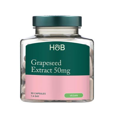 Holland & Barrett Traubenkernextrakt 50mg Vegane Kapseln 90 Kapseln