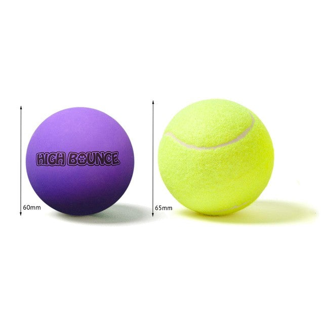 SportsPET High Bounce Multi-Colour Dog Ball Toy 6cm (British brand)