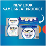 Centrum Men 50+ multivitamin tablets 30s - British product