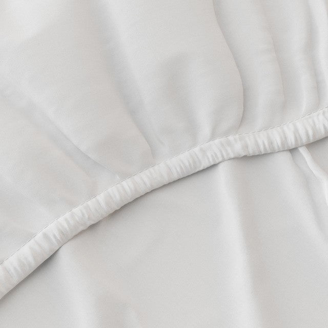 M&S single bed fitted sheet in Ice White, imported from the UK