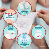 Pampers Premium Protection nappy pants size 7 jumbo pack, imported from the UK