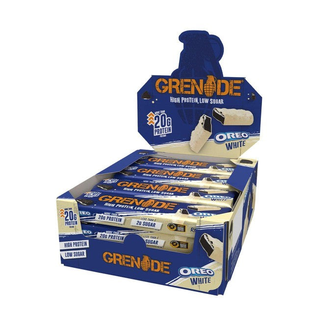 Grenade Oreo White protein bar 60g, UK version
