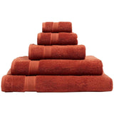 M&S pure cotton bath towel Rust, imported from the UK