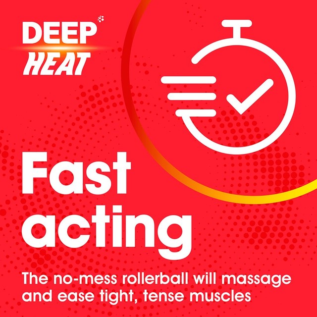 Deep Heat pain relief heat patches 4 per pack - British product