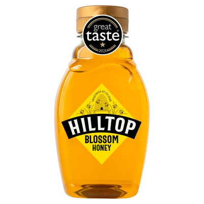 M&S Hilltop Honey Blossom Squeezy Honey 340g- Buy online at McGrocer