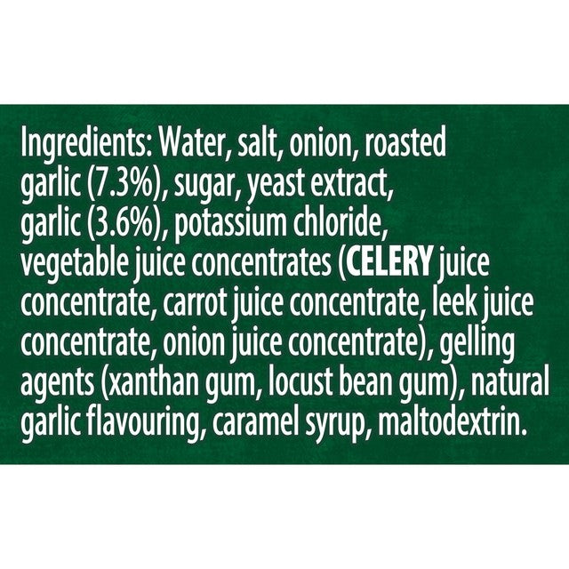 Knorr Roasted Garlic Stock Pot pack of 4, UK version