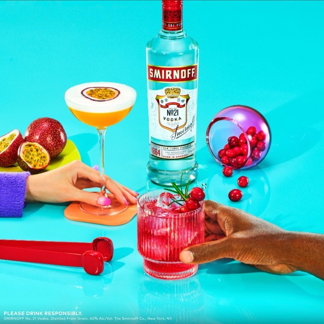 Smirnoff Red Label Vodka 1L (British brand)