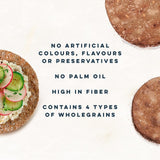 Peter's Yard wholegrain sourdough crispbread 125g, imported from the UK