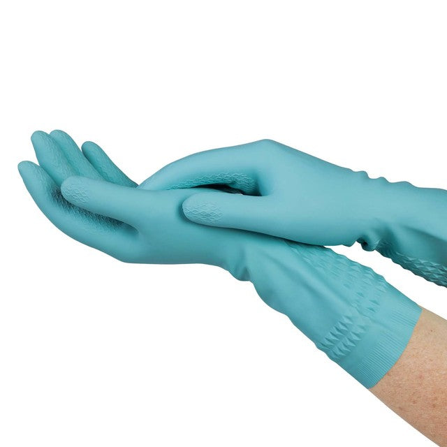 Spontex Soft Hands Rubber Gloves M/L With Almond Oil, UK version