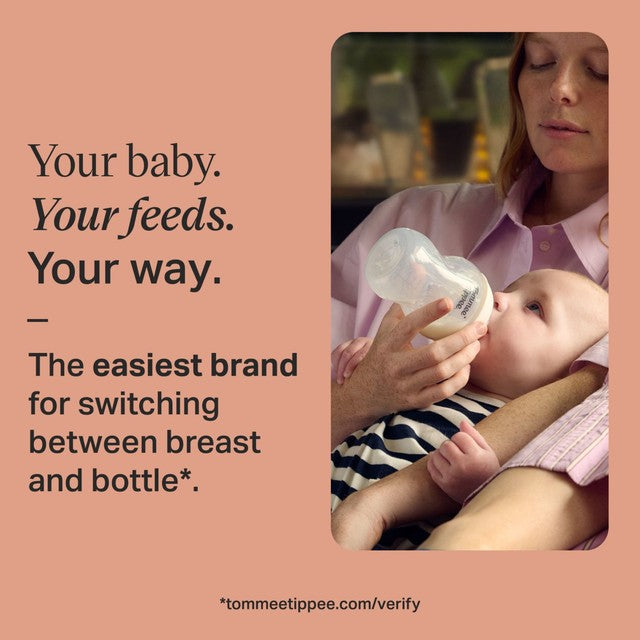 Tommee Tippee Natural Start baby bottle starter kit (British brand)