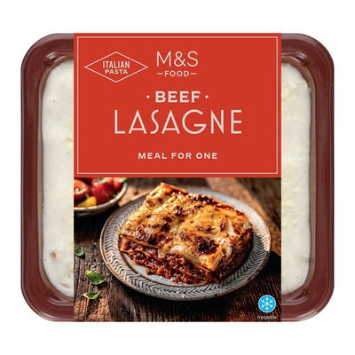 وجبة لازانيا لحم البقر الجاهزة من M&S، 400 جرام