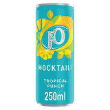 J2O Mocktails Tropical Punch Can 250ml