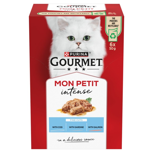 Gourmet Mon Petit wet cat food variety pack - British product