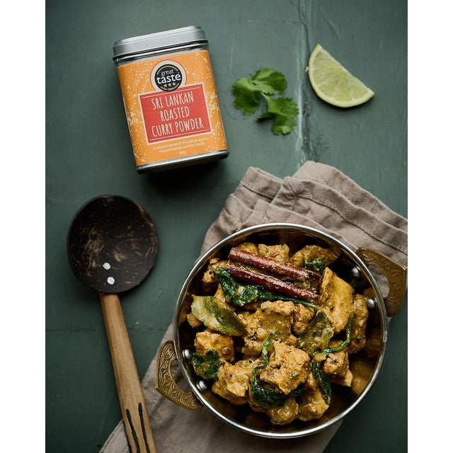 Hop & Roll Sri Lankan roasted curry powder - British product