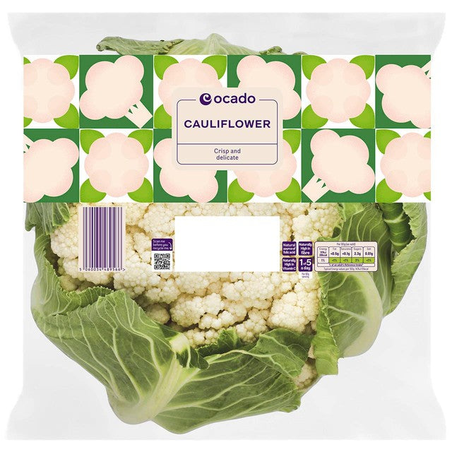 Ocado cauliflower, imported from the UK