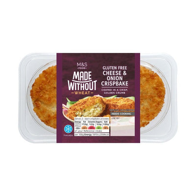M&S M&S Made Without Cheddar Cheese & Onion Crispbakes Savoury Biscuits 227g- Buy online at McGrocer