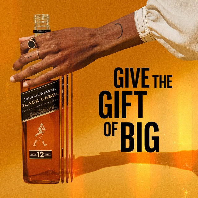 Johnnie Walker Black Label Scotch whisky 70cl, UK version